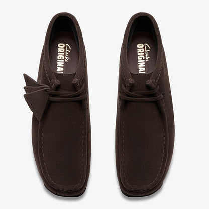 CLARKS クラークス Wallabee BT GTX ワラビーブーツ ゴアテックス スエードレザー モカシンシューズ 26183075 ブラウン 茶色 ブーツ メンズ レディース