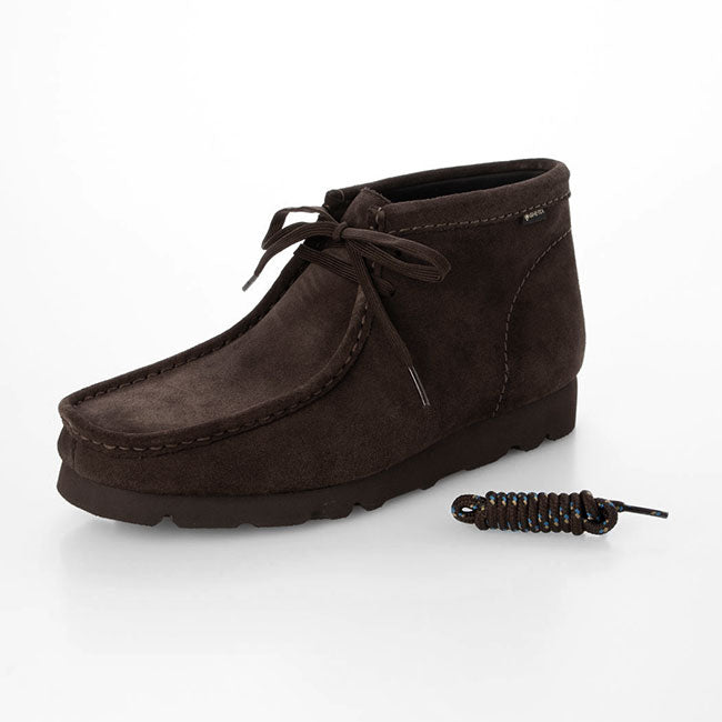 CLARKS クラークス Wallabee BT GTX ワラビーブーツ ゴアテックス スエードレザー モカシンシューズ 26183075 ブラウン 茶色 ブーツ メンズ レディース
