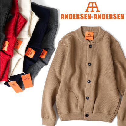 ANDERSEN-ANDERSEN アンデルセン アンデルセン カーディガン スキッパージャケット SKIPPER JACKET 7GG (メンズ レディース)