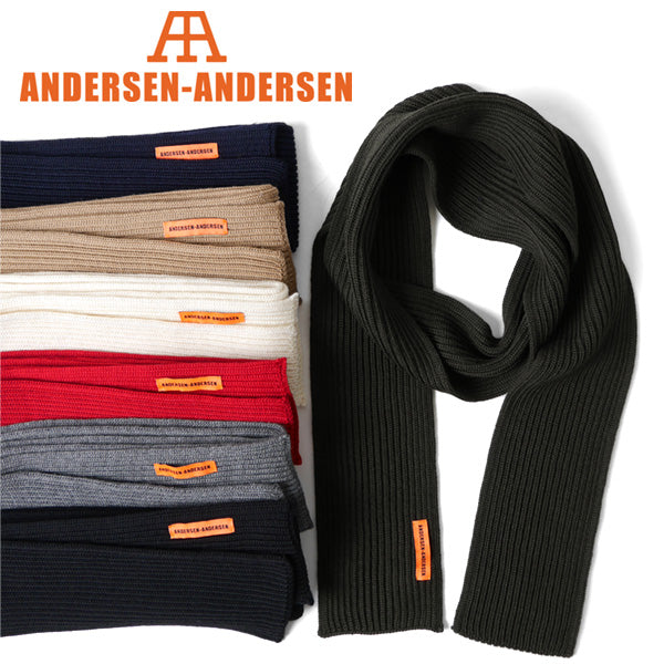 ANDERSEN-ANDERSEN アンデルセン アンデルセン ニットマフラー SCARF スカーフ (メンズ レディース)