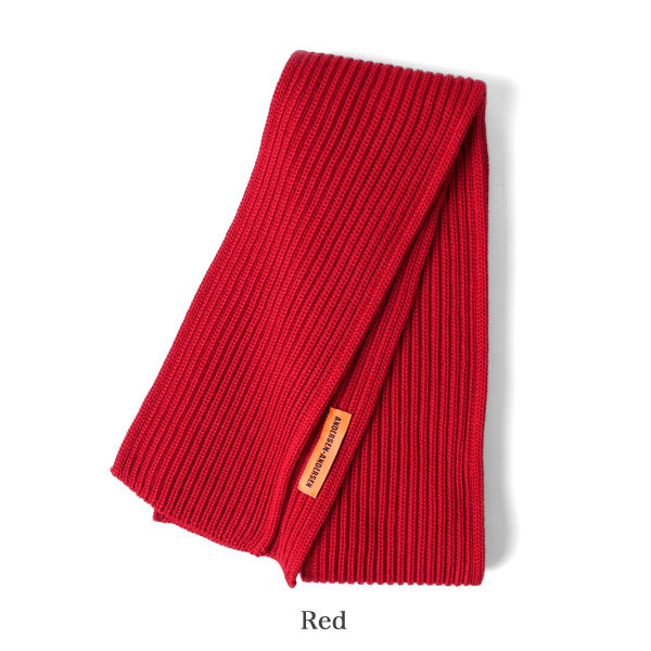 ANDERSEN-ANDERSEN アンデルセン アンデルセン ニットマフラー SCARF スカーフ (メンズ レディース)