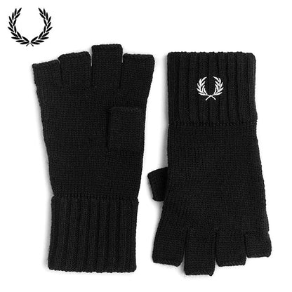FRED PERRY フレッドペリー フィンガーレス ウールニットグローブ 手袋 C2139 メンズ レディース ギフト プレゼント
