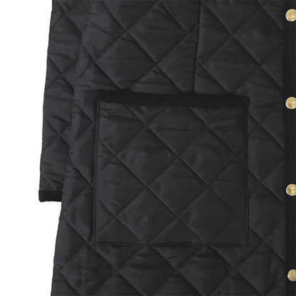 Traditional Weatherwear トラディショナルウェザーウェア ARKLEY LONG アークリー ロング キルティング カラーレスコート ノーカラー レディース