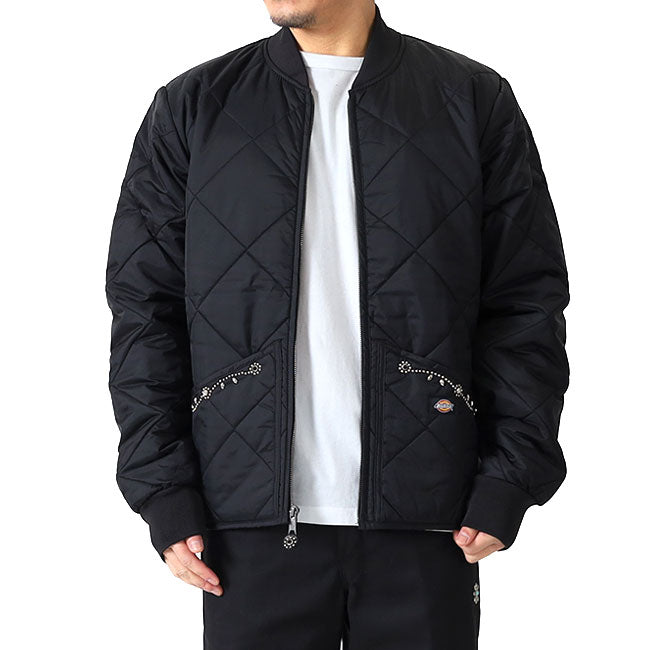 HTC × Dickies DIAMOND QUILT JACKET SN32 STONEHTC 25TH 1POINT END FLOWER STONE 0.75