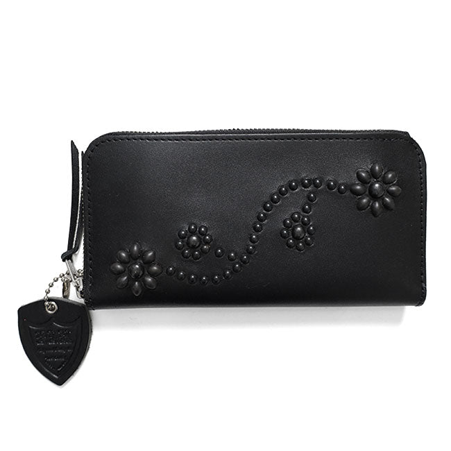 HTC BLACK ZIPPER LARGE #24HTC 25TH 1POINT END FLOWER STONE 0.75 **