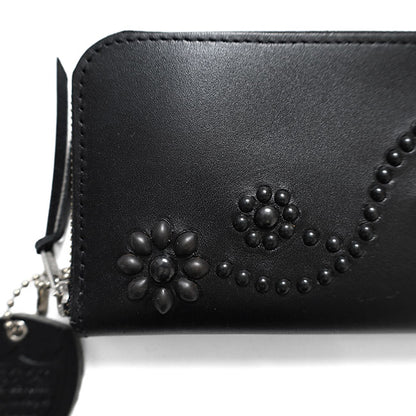HTC BLACK ZIPPER LARGE #24HTC 25TH 1POINT END FLOWER STONE 0.75 **