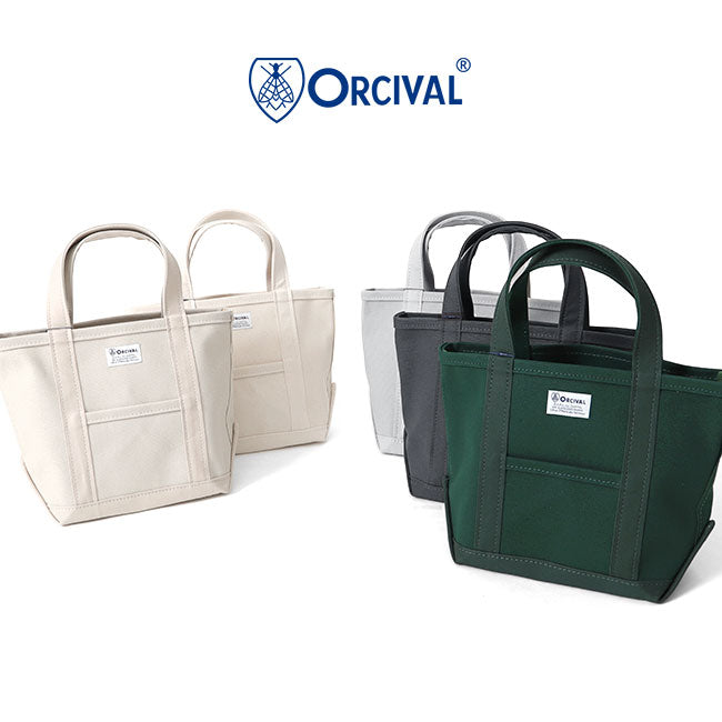 ORCIVAL オーシバル キャンバス トートバッグ 小 RC-7060 HVC 24oz 帆布  (レディース メンズ)