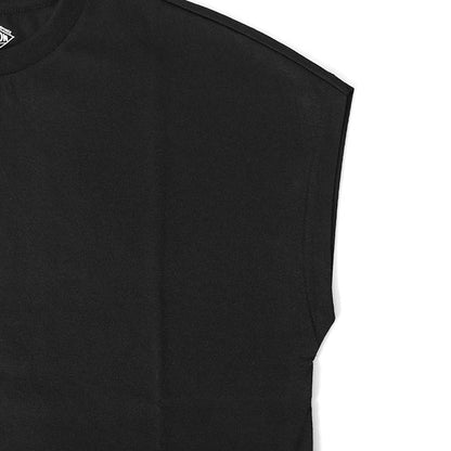 DANTON ダントン ドルマンスリーブ ワッペンロゴ Tシャツ DT-C0202 TCB 無地 ノースリーブ レディース