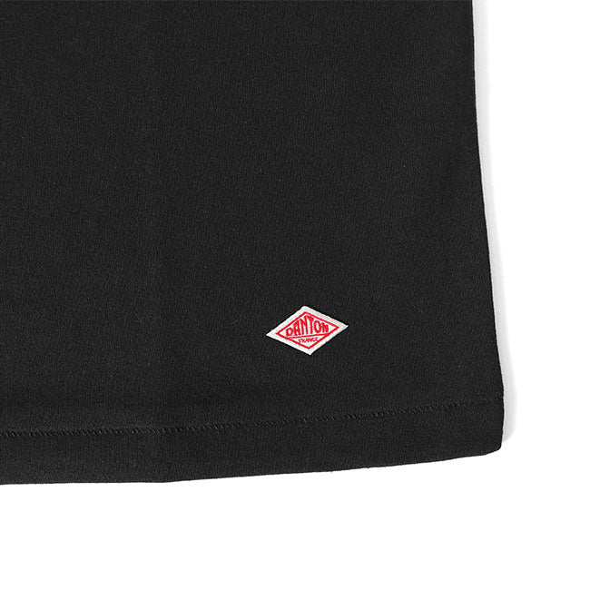 DANTON ダントン ドルマンスリーブ ワッペンロゴ Tシャツ DT-C0202 TCB 無地 ノースリーブ レディース