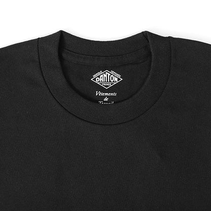 DANTON ダントン ワッペンロゴ 胸ポケット Tシャツ DT-C0198 TCB 無地 半袖Tシャツ メンズ レディース