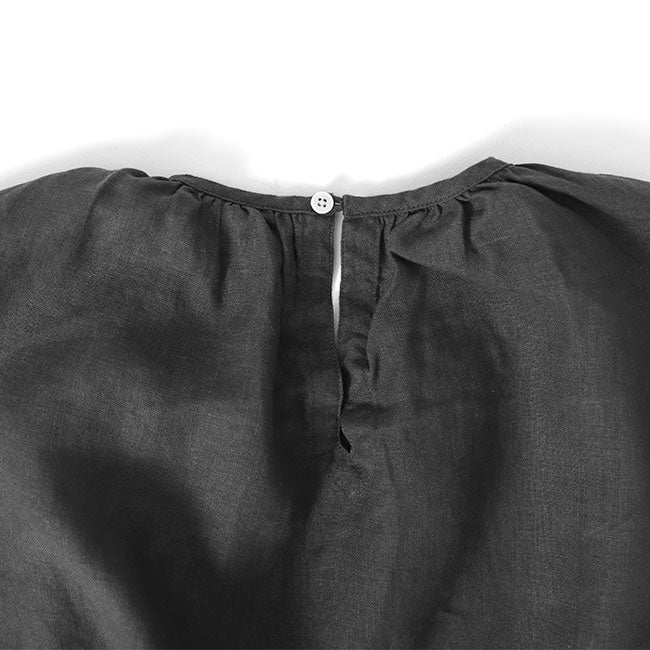 ORCIVAL オーシバル リネンクロス ネックギャザー プルオーバーシャツ OR-B0141 YLM 半袖シャツ カットソー レディース