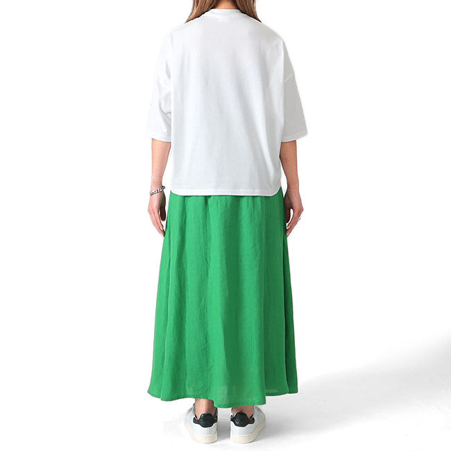 ORCIVAL オーシバル クルーネック ワイドTシャツ OR-C0213 BFJ 無地 ボーター 半袖Tシャツ レディース