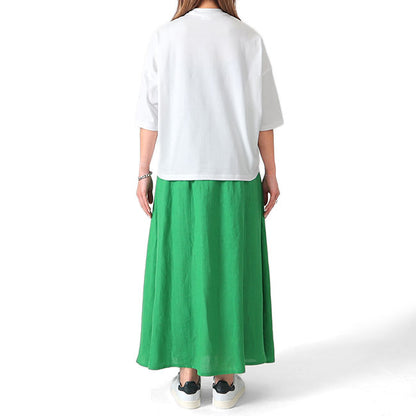 ORCIVAL オーシバル クルーネック ワイドTシャツ OR-C0213 BFJ 無地 ボーター 半袖Tシャツ レディース