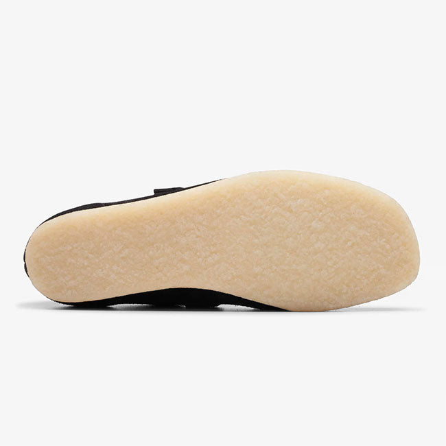 Clarks クラークス WALLABEE T BAR ワラビー Tバーストラップ ローファー 26175666 黒 レディース