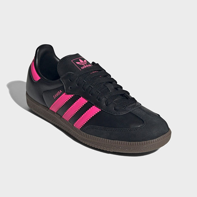 adidas originals アディダスオリジナルス SAMBA OG W サンバ JS1386 黒 ピンク スニーカー シューズ メンズ レディース