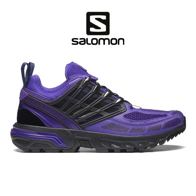 SALOMON SNEAKERS サロモンスニーカーズ ACS PRO プロ パフォーマンス スニーカー L47596600 紫 パープル シューズ メンズ