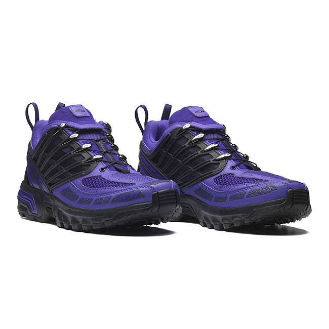 SALOMON SNEAKERS サロモンスニーカーズ ACS PRO プロ パフォーマンス スニーカー L47596600 紫 パープル シューズ メンズ