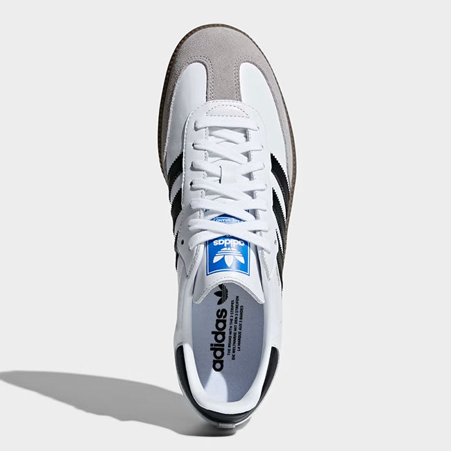 adidas アディダスオリジナルス SAMBA OG サンバ OG レザースニーカー B75806 白 ホワイト シューズ メンズ レディース