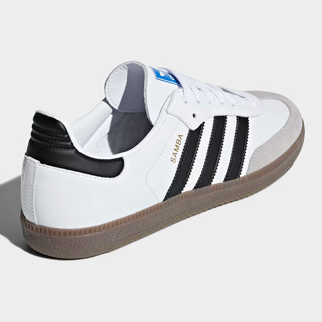 adidas アディダスオリジナルス SAMBA OG サンバ OG レザースニーカー B75806 白 ホワイト シューズ メンズ レディース