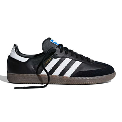 adidas アディダスオリジナルス SAMBA OG サンバ OG レザースニーカー B75807 黒 ブラックシューズ メンズ レディース