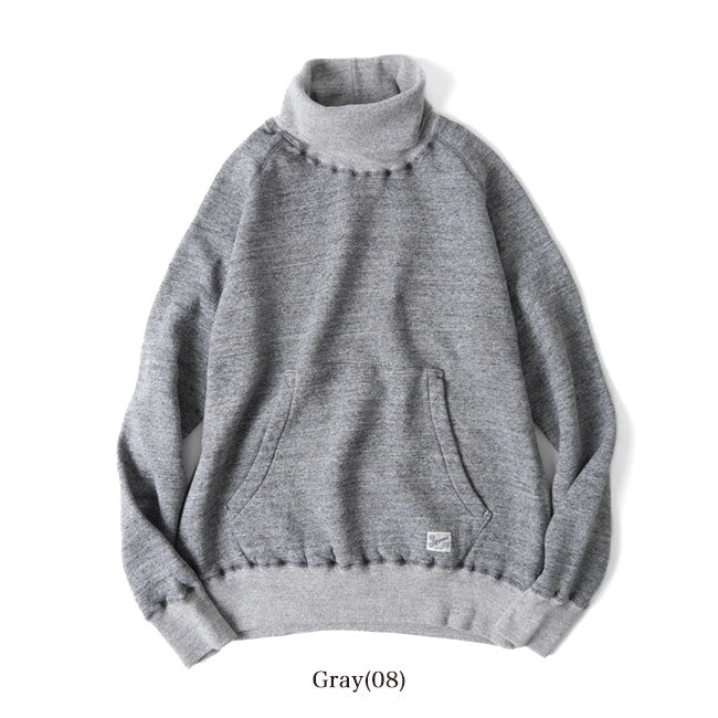 kepani ケパニ マンチェスター タートルネック スウェットトレーナー Manchester-Ⅲ Turtleneck KP1601MS ハイネック 裏起毛 日本製 (メンズ レディース)