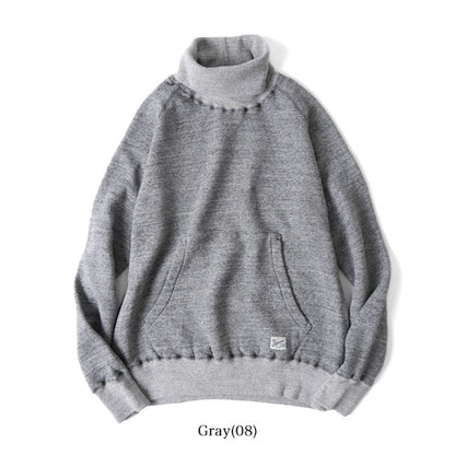 kepani ケパニ マンチェスター タートルネック スウェットトレーナー Manchester-Ⅲ Turtleneck KP1601MS ハイネック 裏起毛 日本製 (メンズ レディース)