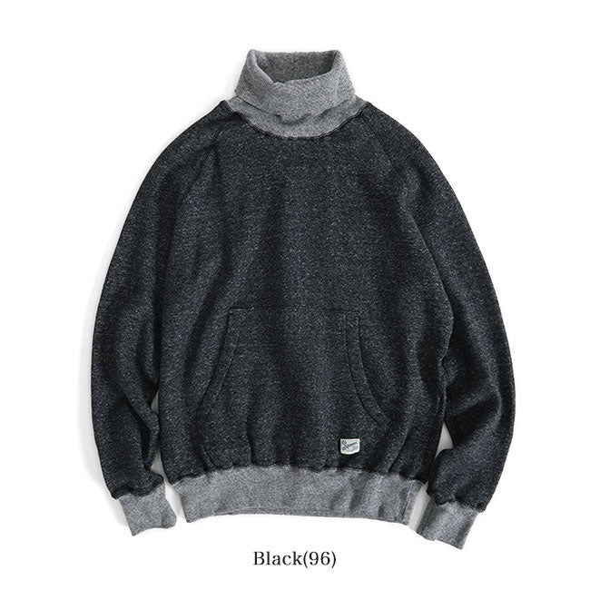 kepani ケパニ マンチェスター タートルネック スウェットトレーナー Manchester-Ⅲ Turtleneck KP1601MS ハイネック 裏起毛 日本製 (メンズ レディース)