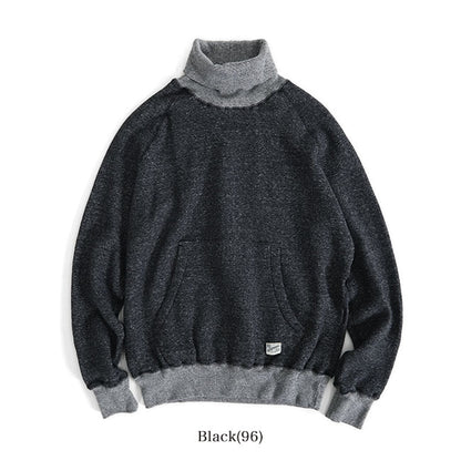 kepani ケパニ マンチェスター タートルネック スウェットトレーナー Manchester-Ⅲ Turtleneck KP1601MS ハイネック 裏起毛 日本製 (メンズ レディース)