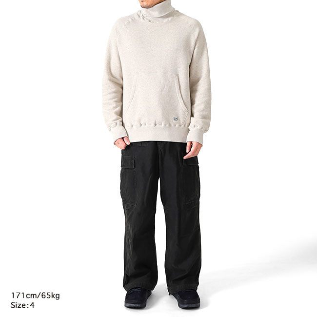 kepani ケパニ マンチェスター タートルネック スウェットトレーナー Manchester-Ⅲ Turtleneck KP1601MS ハイネック 裏起毛 日本製 (メンズ レディース)