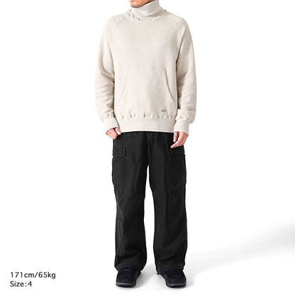 kepani ケパニ マンチェスター タートルネック スウェットトレーナー Manchester-Ⅲ Turtleneck KP1601MS ハイネック 裏起毛 日本製 (メンズ レディース)
