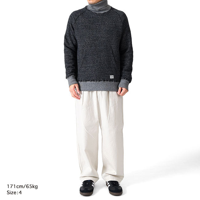 kepani ケパニ マンチェスター タートルネック スウェットトレーナー Manchester-Ⅲ Turtleneck KP1601MS ハイネック 裏起毛 日本製 (メンズ レディース)