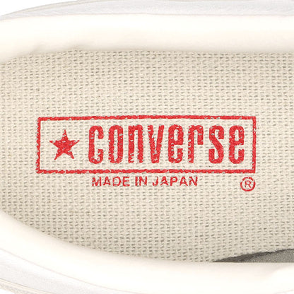 CONVERSE コンバース 日本製 ワンスター J エンボスレザー スニーカー ONE STAR J EB LEATHER 白赤 シューズ メンズ レディース