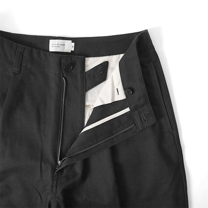 STILL BY HAND スティルバイハンド ワイド チノパンツ PT04214 メンズ