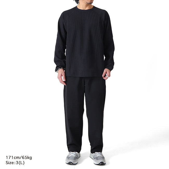 Goldwin ゴールドウィン ワッフルライト サーマル ロンT GM44106 無地 長袖Tシャツ メンズ