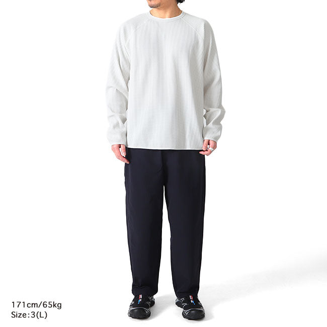Goldwin ゴールドウィン ワッフルライト サーマル ロンT GM44106 無地 長袖Tシャツ メンズ