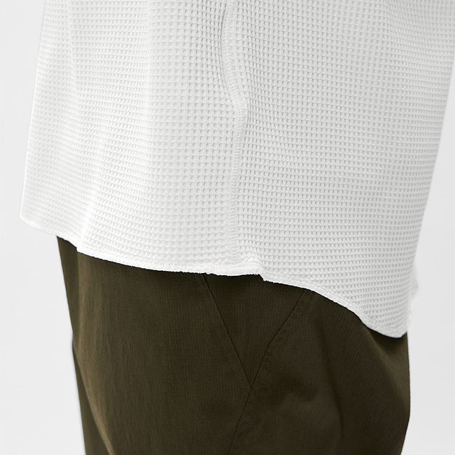 Goldwin ゴールドウィン ワッフルライト サーマル ロンT GM44106 無地 長袖Tシャツ メンズ