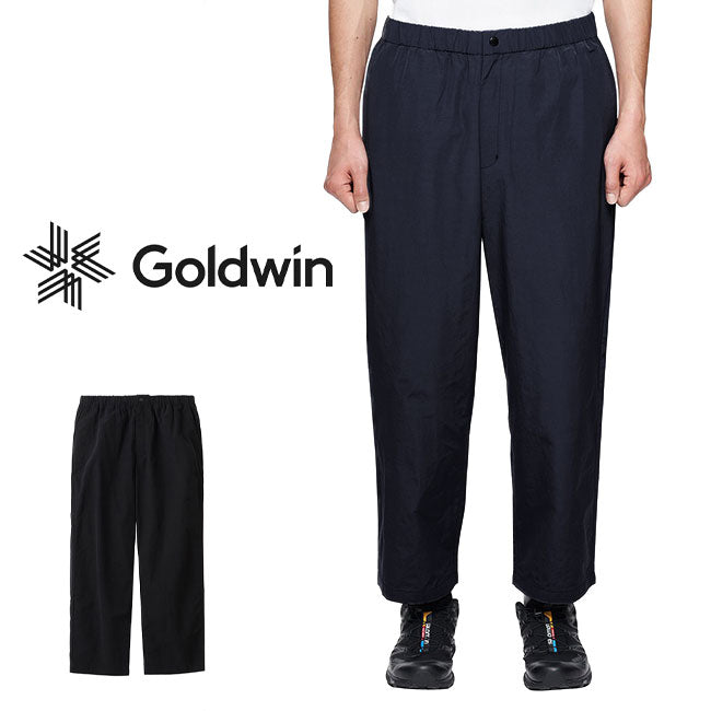 Goldwin ゴールドウィン ナイロン リラックス ストレート イージーパンツ GL73179 撥水 スラックス メンズ
