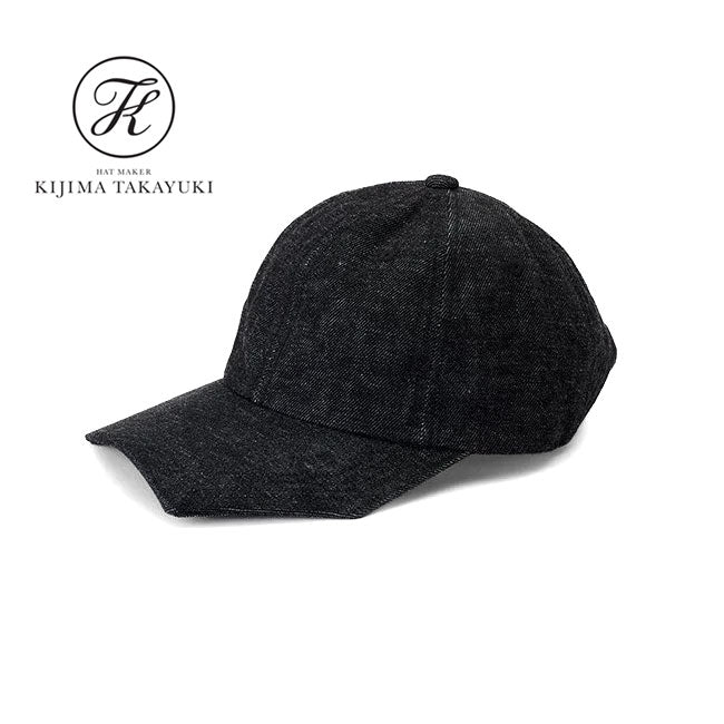 KIJIMA TAKAYUKI RECYCLED DENIM PENTAGON BRIM HAT 251106