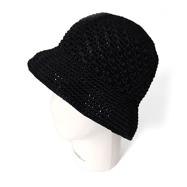 KIJIMA TAKAYUKI POLY KNIT BUCKET HAT KN-251104 **