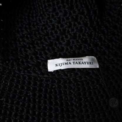 KIJIMA TAKAYUKI POLY KNIT BUCKET HAT KN-251104 **
