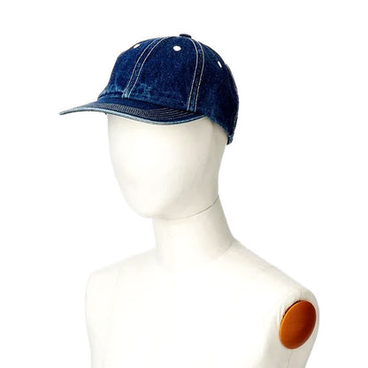 KIJIMA TAKAYUKI RECYCLED DENIM 6PANEL CAP W-251140