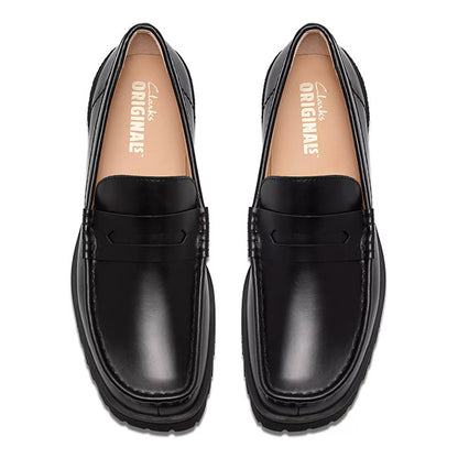 CLARKS クラークス Yukoner Penny ペニーローファー 26185705 レザーシューズ メンズ