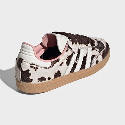 adidas originals アディダス オリジナルス Samba OG サンバ ポニーヘア カウ柄 スニーカー JR1256 牛 シューズ メンズ レディース