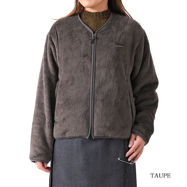 GYMPHLEX ジムフレックス ジップアップ ノーカラー フリースジャケット J-1447 レディース