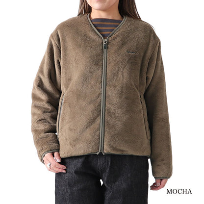 GYMPHLEX ジムフレックス ジップアップ ノーカラー フリースジャケット J-1447 レディース