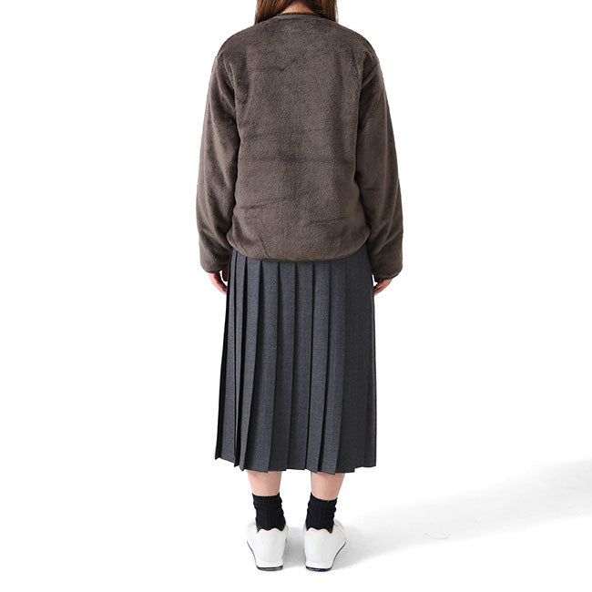 GYMPHLEX ジムフレックス ジップアップ ノーカラー フリースジャケット J-1447 レディース