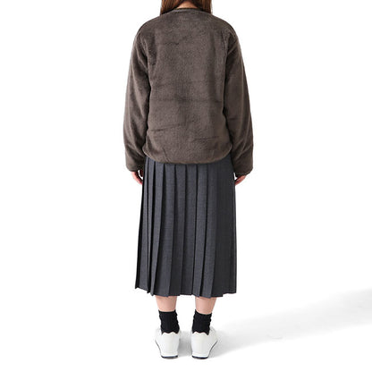 GYMPHLEX ジムフレックス ジップアップ ノーカラー フリースジャケット J-1447 レディース