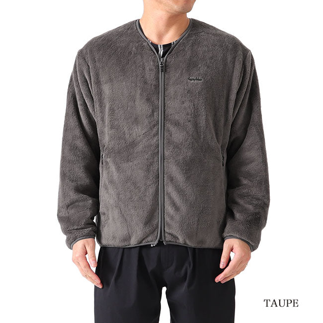 GYMPHLEX ジムフレックス ジップアップ ノーカラー フリースジャケット J-1447 メンズ