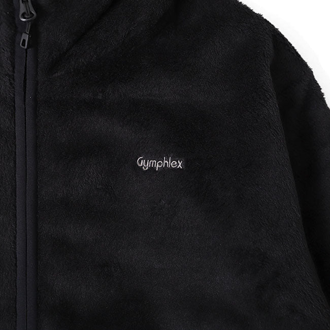 GYMPHLEX ジムフレックス ジップアップ フリースパーカー J-1448 メンズ