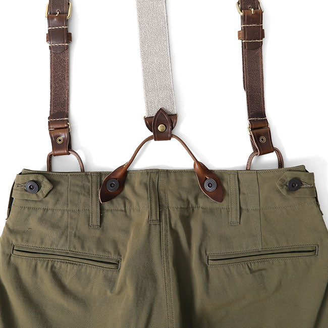 Nigel Cabourn ナイジェルケーボン クロムエクセルレザー サスペンダー 64002 ベルト